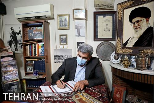 بازدید شهردار تهران از مرکز اسناد بلدیه 9