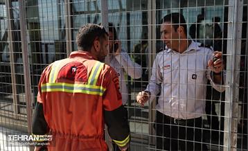 مسابقه پله‌نوردی آتش‌نشانان در برج میلاد 16