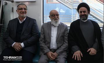 آیین بهره برداری از ۲ رام قطار ساخت داخل 45