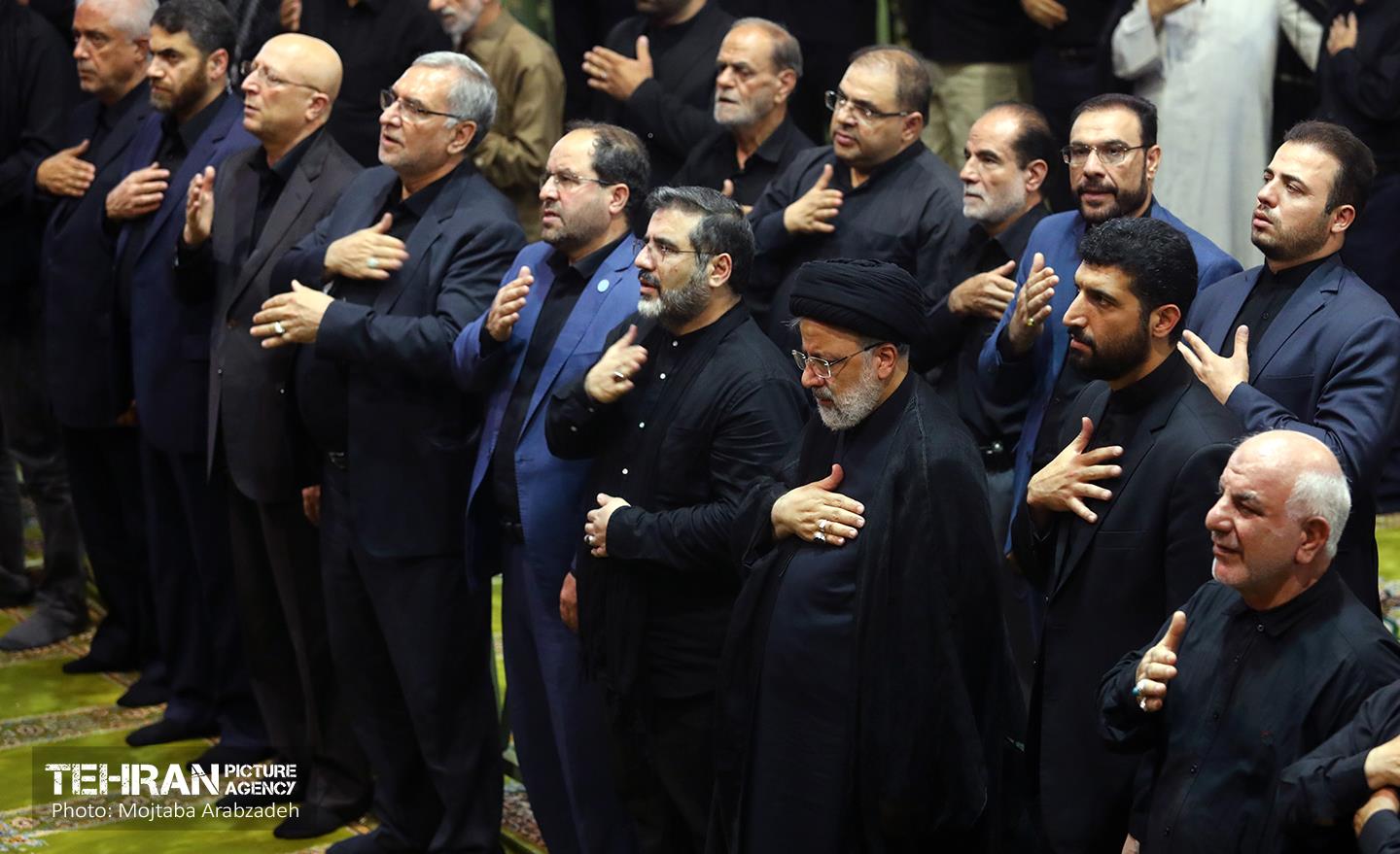 مراسم عزاداری عاشورای حسینی - دانشگاه تهران 12