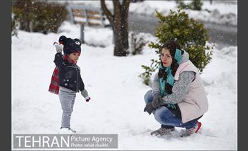 تفریحات برفی در پارک پردیسان تهران 26