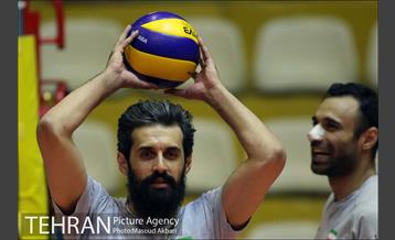 تمرین تیم ملی والیبال زیر نظر سرمربی جدید مونته نگرویی