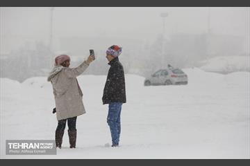 روز برفی پایتخت 12