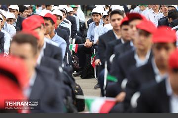 آئین بازگشایی مدرسه البرز 39