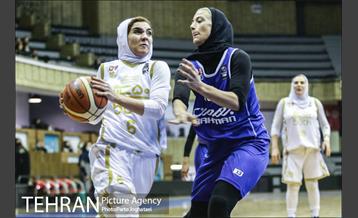 دیدار بسکتبال زنان  مهرام و گروه بهمن تهران 4