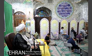 مراسم دعای عرفه در امامزاده زید(ع) بازار 22