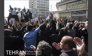 تشییع شهدای آتش نشان با حضور مردم 18