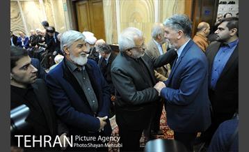 حضور شهردار تهران در مراسم ترحیم «محمدنبی حبیبی»  14