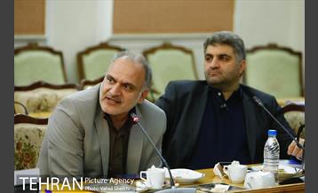 نشست شورای معاونین، مشاوران و شهرداران مناطق ۲۲گانه و مراسم تکریم و معارفه فرمانده یگان حفاظت شهرداری تهران 3