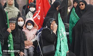 عزاداری شهادت حضرت فاطمه(س) در منطقه 21 12