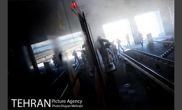 عملیات ضدعفونی کردن مترو تهران 34
