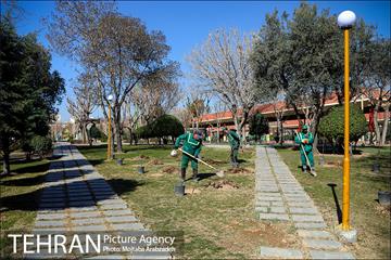 آیین درختکاری دوچرخه سواران تهران 6