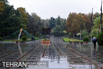 بارش باران پاییزی در تهران 15