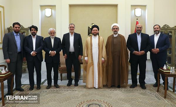 دیدار علیرضا زاکانی با سید عمار حکیم