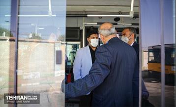 بازدید اعضای شورای شهر از مرکز اورهال سامانه شماره 2 اتوبوسرانی 25