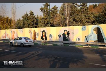 دیوارنگاره بوستان بهشت مادران 31