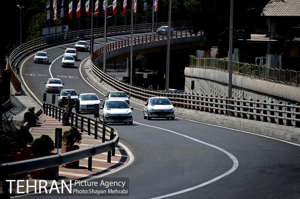 پل غیر همسطح بزرگراه شهید چمران (پل شهید نوروزی) 1