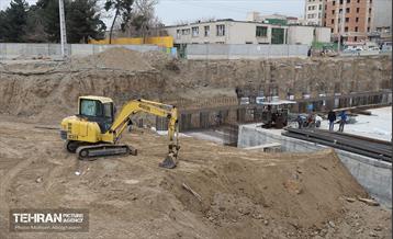 بازدید شهردار تهران از پروژه بزرگراه یادگار امام(ره) 3