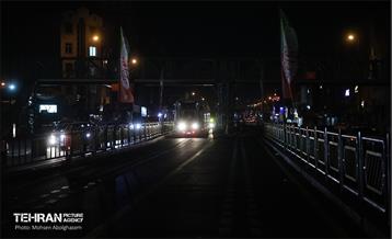 تست تراموای چرخ لاستیکی در تهران 14