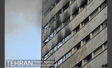 آتش سوزی در ساختمان پلاسکو -3 5