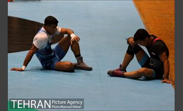 برگزاری تمرینات تیم ملی کشتی فرنگی 20