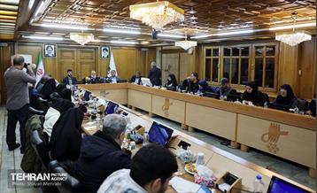 نشست خبری رئیس شورای اسلامی شهر تهران 13