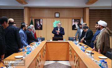 معارفه مسئول سازمان بسیج شهرداری تهران 19