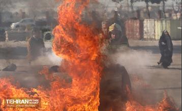 دوره آموزشی آتش‌نشانی ویژه خبرنگاران 18