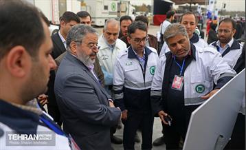 مانور تمرین اسکان اضطراری کلانشهر تهران 2