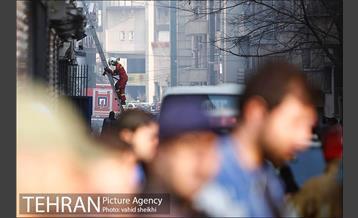 آتش سوزی در ساختمان برق حرارتی 2 2