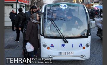 حمل و نقل برقی در بازار تهران 16