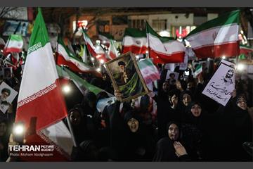 عزاداری هفتمین روز شهادت رهبر انقلاب در میدان بریانک 2