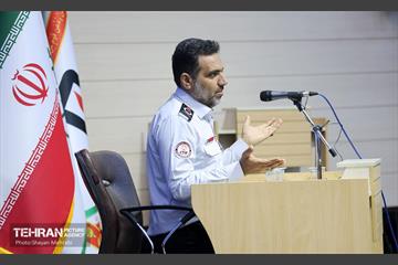 نشست مدیرعامل سازمان آتش‌نشانی تهران با کارکنان 10