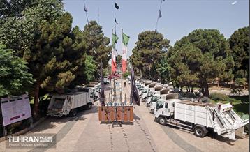 بازدید سخنگوی شهرداری تهران از سازمان مدیریت پسماند 62
