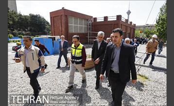 بازدید شهردار تهران از خط ۷ مترو  34