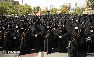 دسته عزاداری دانشگاه امام صادق(ع) در ظهر تاسوعا 30