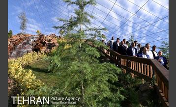 بازدید شهردار تهران از آخرین مراحل ساخت فاز2 باغ پرندگان 8