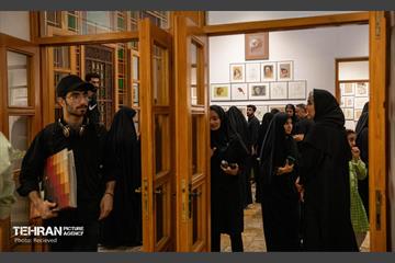 آیین افتتاح نمایشگاه «اتود» 5