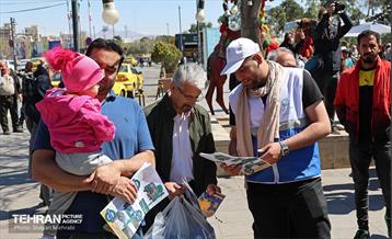 غرفه‌های استقبال از بهار شهرداری تهران 17
