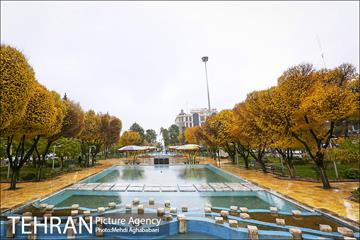 حال و هوای بارانی میدان هفت حوض  16
