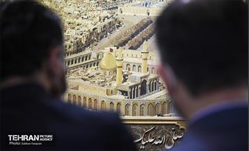 بازدید شورای شهرداران و رییس سازمان حراست از موزه قرآن 22