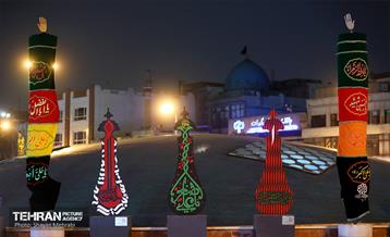 تهران سیاه‌پوش عزای سید و سالار شهیدان 9