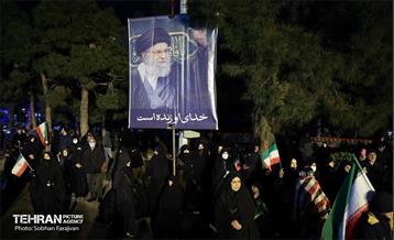 مراسم عزاداری شهادت رهبر انقلاب اسلامی در میدان شهید طهرانی‌مقدم 9