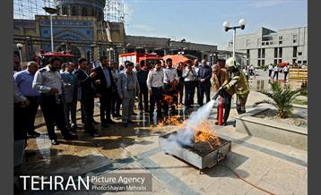 نمایشگاه عملیاتی سازمان آتش‌نشانی 26