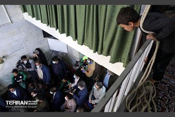 دیدار مردمی شهردار تهران در مسجد امیر المومنین باغ اذری 6