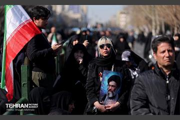 اجتماع مردم تهران در پی شهادت رهبر انقلاب - 1 5