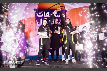مسابقات بسکتبال بانوان شهر تهران 23