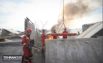 تمرین سراسری زلزله در بوستان ولایت 16