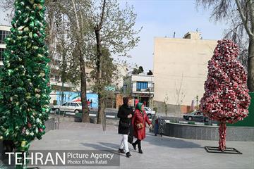 المان های نوروزی خیابان ولی عصر(عج) 37