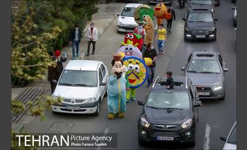 کاروان نوروزی در منطقه 5